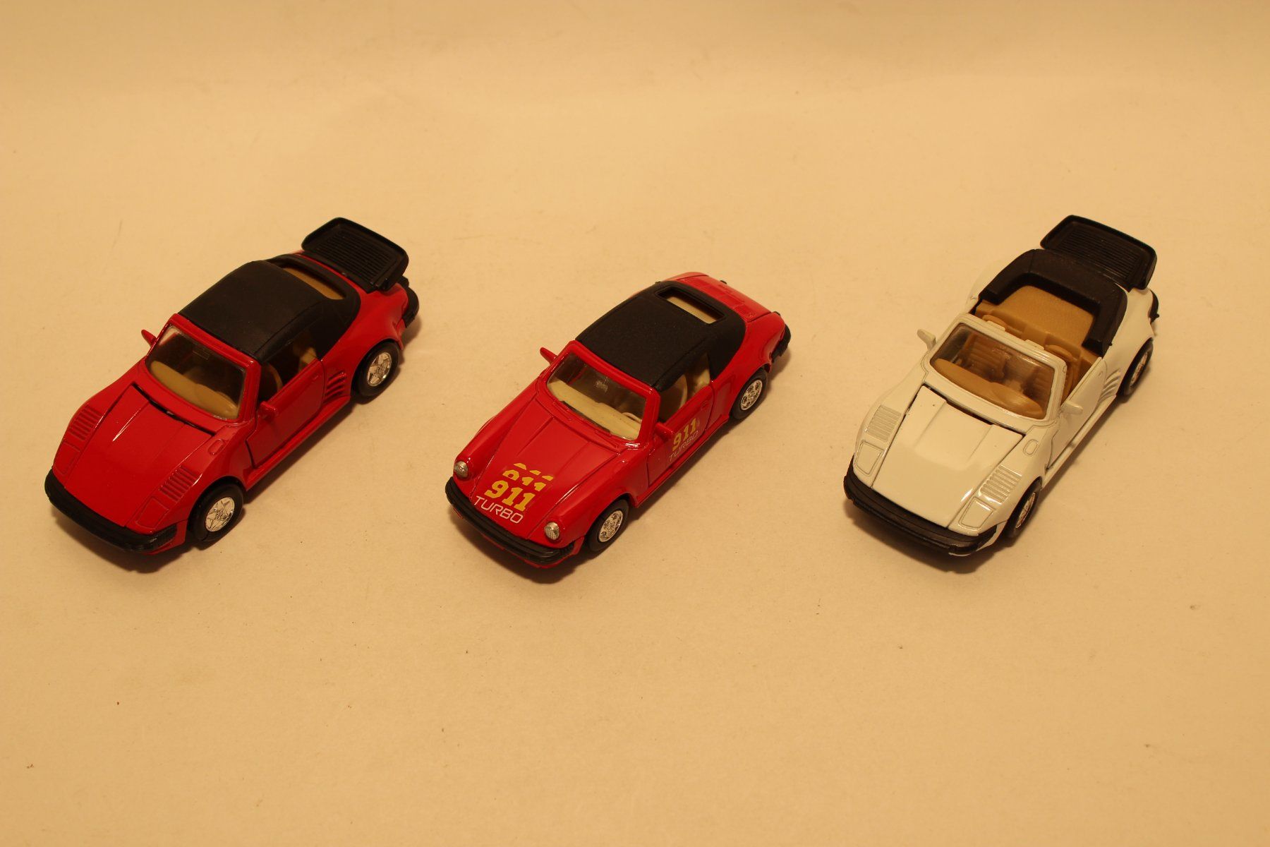 Modellini d'auto: 3x SIMBA Porsche Spielzeugauto, ca. 1:36 – Usato da Fehraltorf venduto da haefens 2