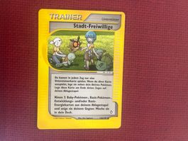 Pokemon Stadt Freiwilige Schiggy Trainer Aquapolis deutsch