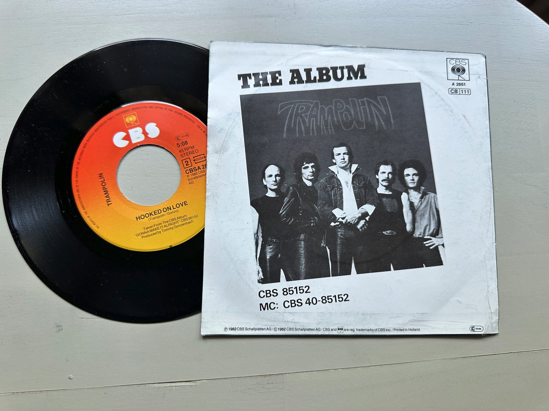 Dischi in vinile: TRAMPOLIN tolle Single CH Schweiz Single Kult 80's Magic – Usato da Basel venduto da Partridge 1