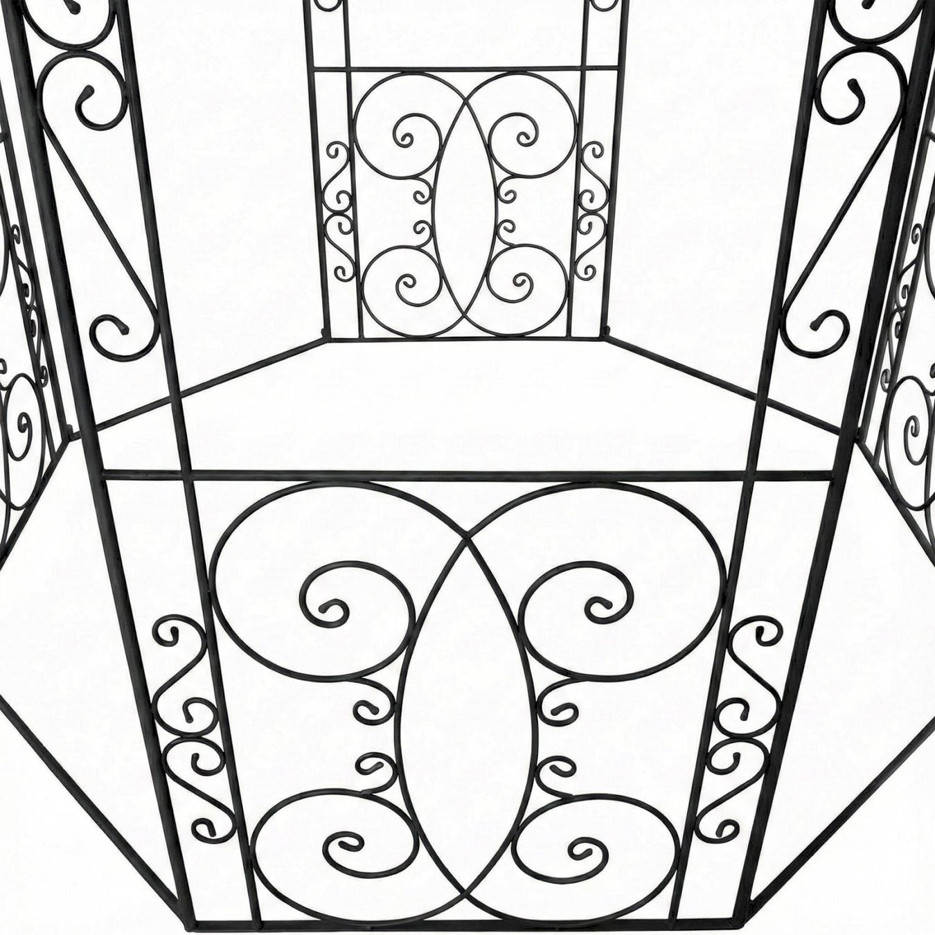 Tende & Padiglioni: Eisen Pavillon LEILA Ø285cm anthrazit – Nuovo e nell'imballaggio originale da Bottighofen venduto da zaap 4