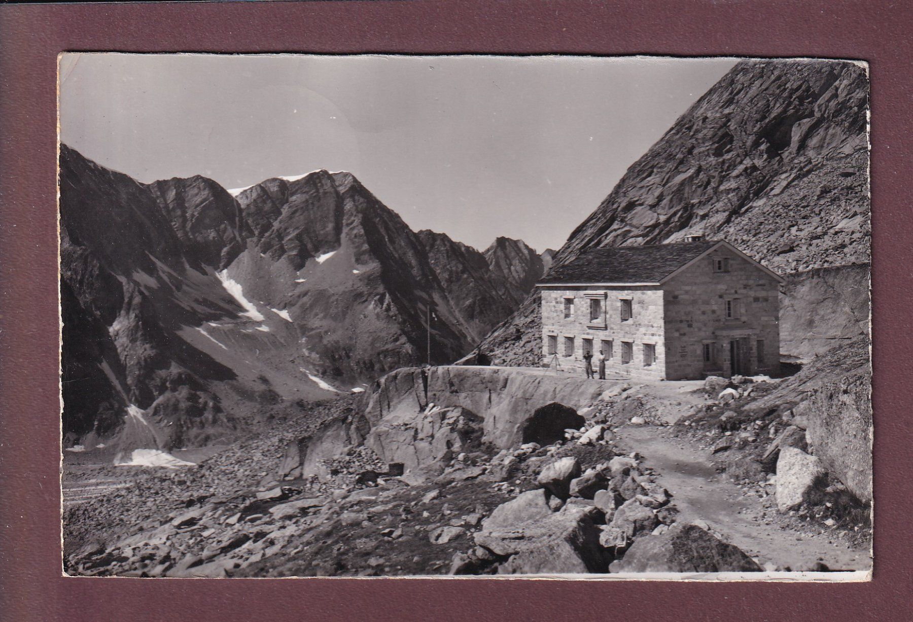 Cartoline postali: Cabane du MOUNTET - Pigne de La Lex - 1961 – Usato da Pully venduto da nicecards