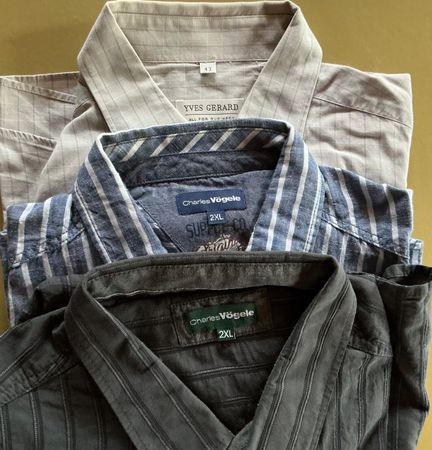3 Kurzarm Hemden Charles Vögele Yves Gerard 2XL