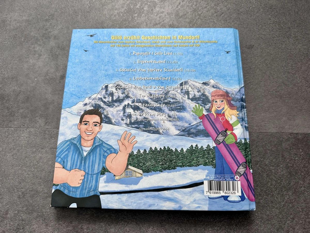 Libri: Papagallo & Gollo Buch mit CD Eiger, Mönch & Jungfrau – Usato da Blumenstein venduto da Thunerin_1987 4