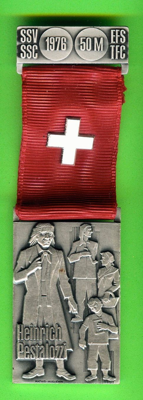 Medaillen: KRANZABZEICHEN  1976 – Gebraucht aus Winterthur von Sammleroase