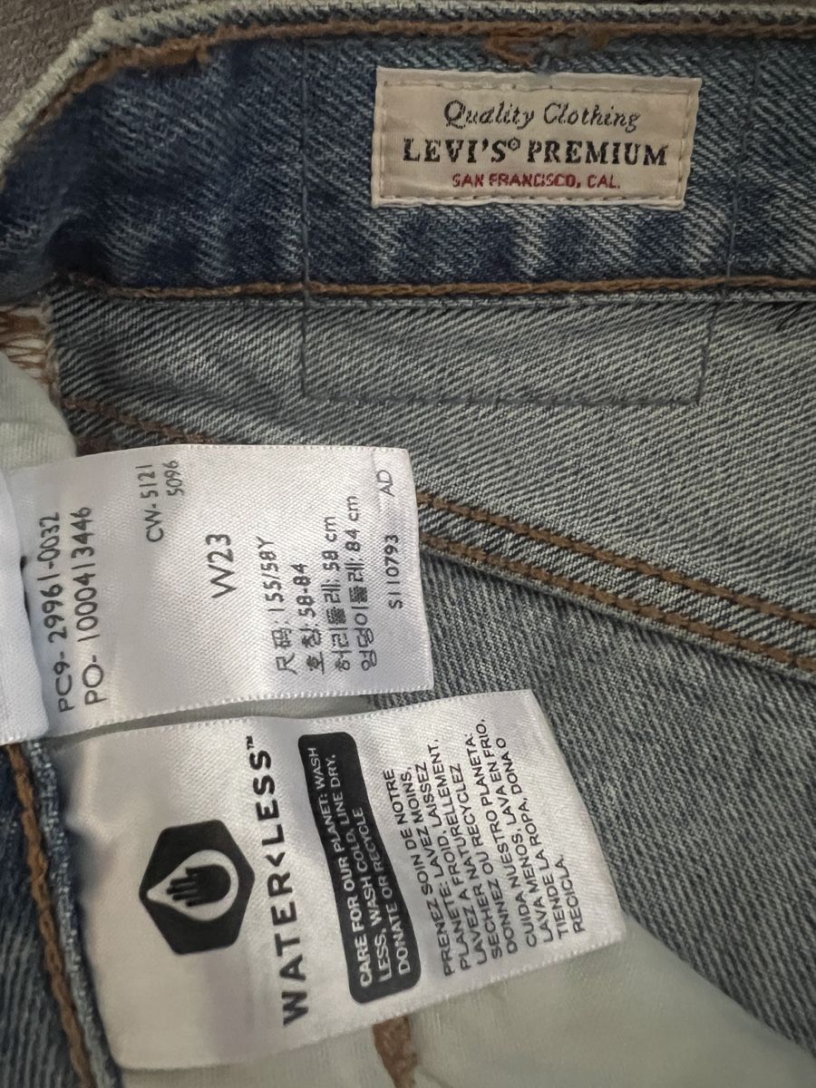 Jeans: Levi's Premium Shorts W23 Blue New – Neu (gemäss Beschreibung) aus Ebertswil von Aayra 2