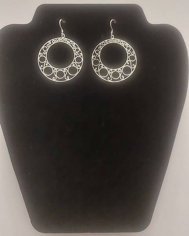 Ohrringe & -stecker: Orecchini grandi a cerchio in argento 900 – Gebraucht aus Tesserete von BreezyRose 2