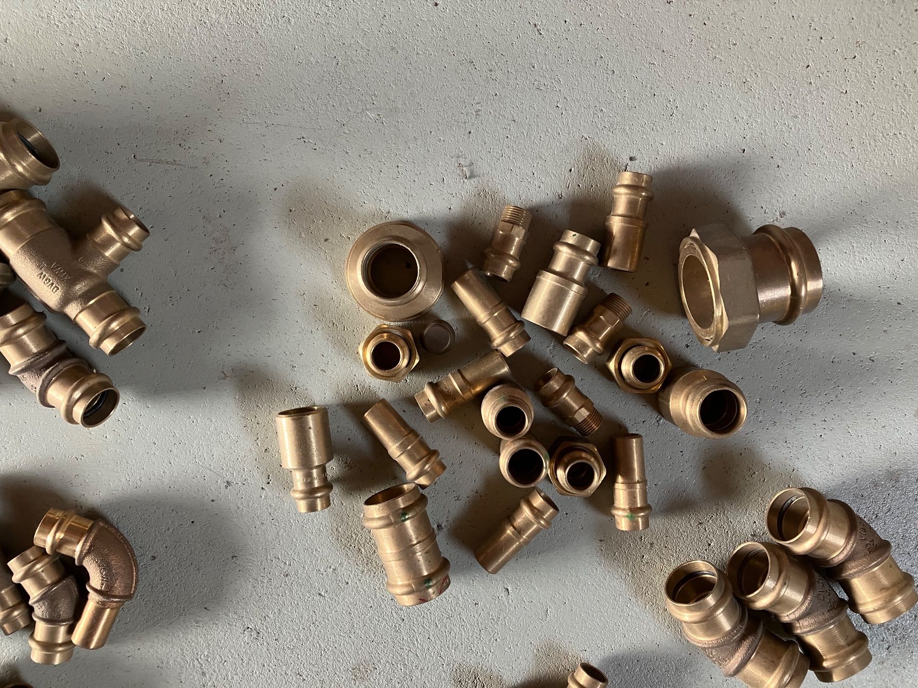 Alle Werkzeuge: 55 verschiedene neue Messing Fittings – Neu (gemäss Beschreibung) aus Rüegsauschachen von limek 3