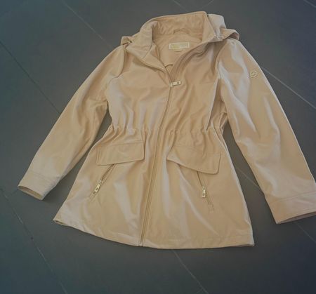Damen Jacke Michael Kors warme Sandfarbe, nicht hellbeige