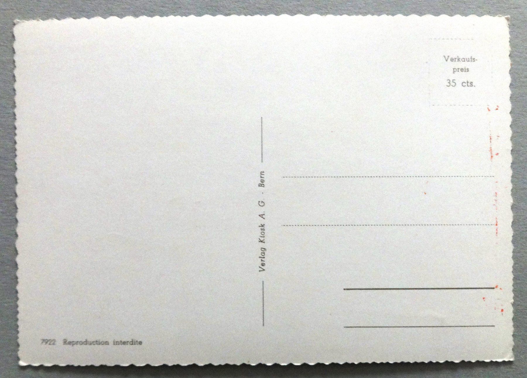 Cartes postales: Bern - Berne – D'occasion à Fétigny par Billy2miny 1
