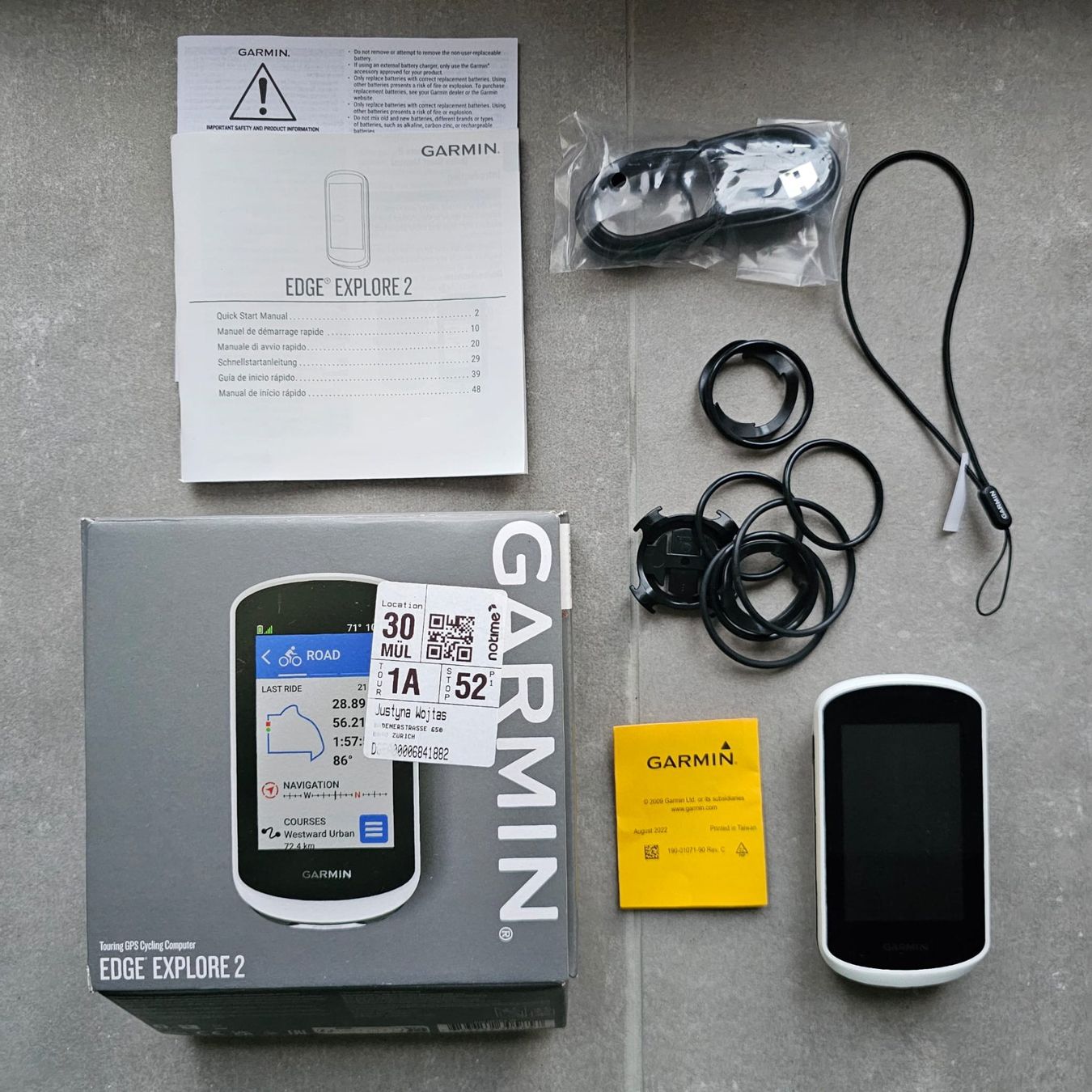 Garmin Computer & Strumenti di misurazione: Garmin Edge Explore 2 GPS-Fahrradcomputer – Usato da Dörflingen venduto da mmi_wm9w 2