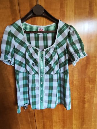 Bluse Oktoberfest-Folklorestil
