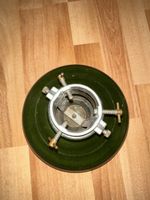 Christbaumständer Glas Fuss grün Durchmesser 22cm