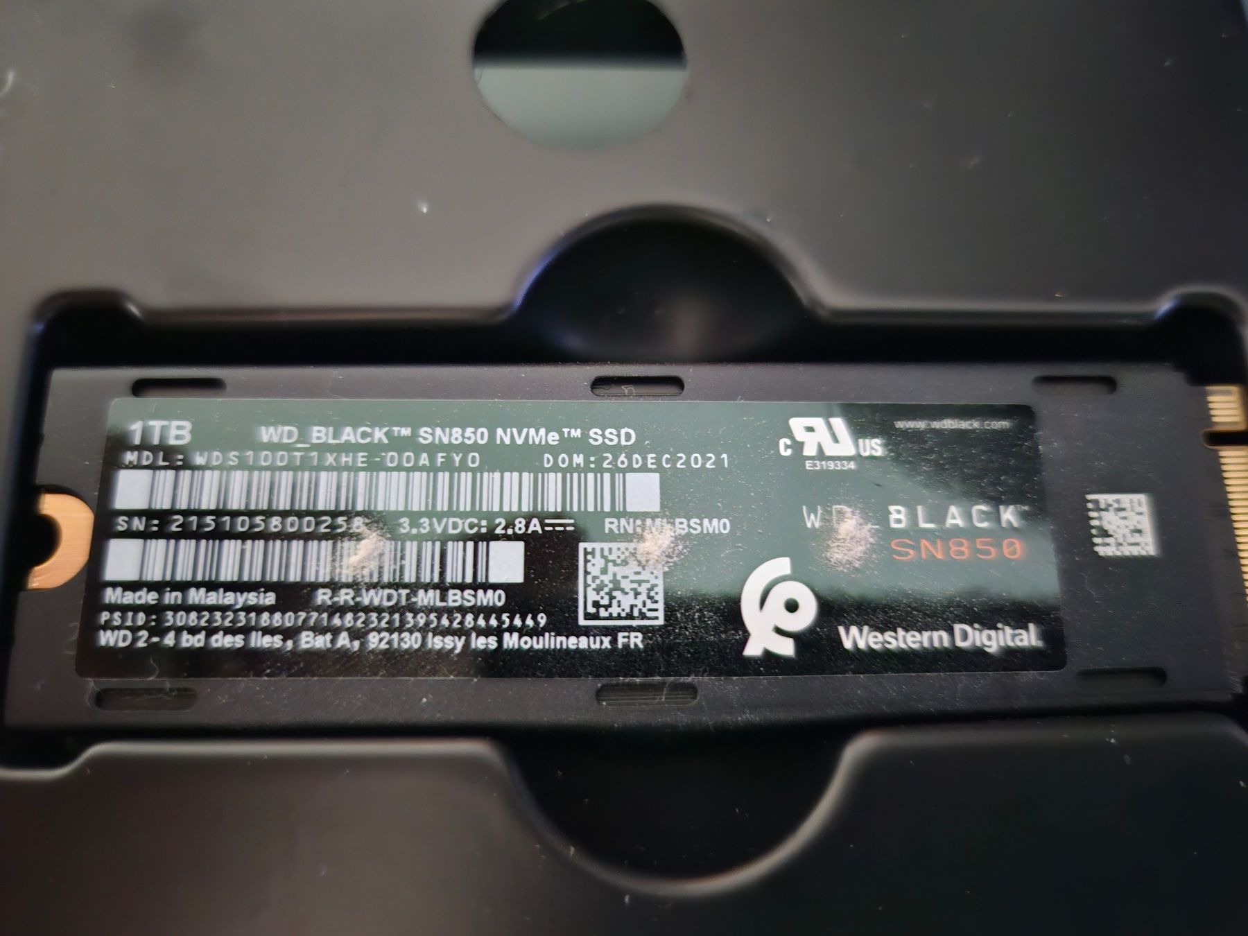 Western Digital Dischi rigidi: WD Black SN850 mit Heatsink 1TB SSD PS5 – Usato da Rheinfelden venduto da stu_t6mj 1