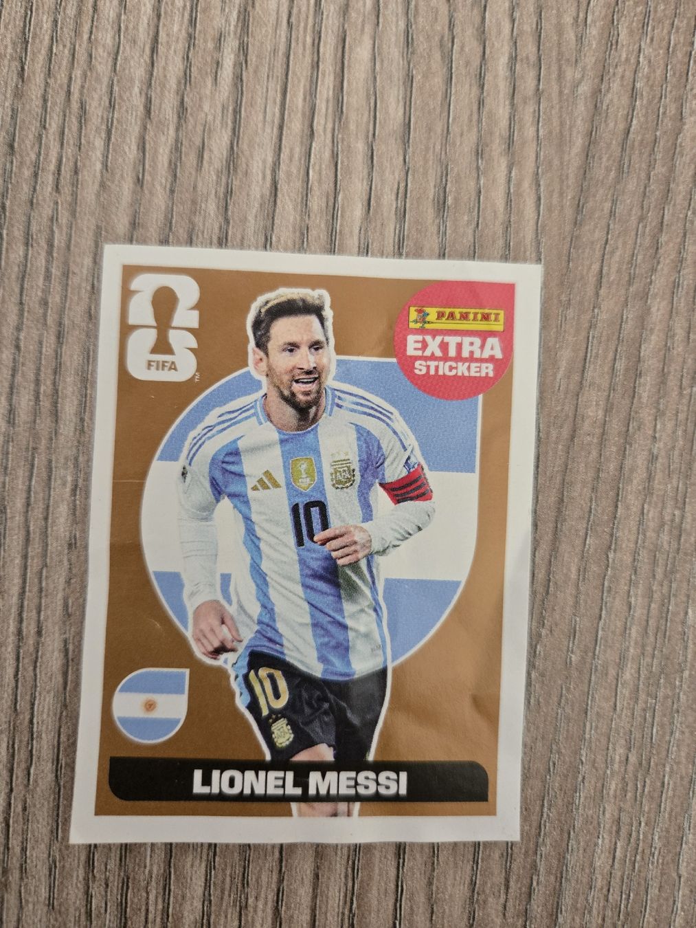 Panini Carte collezionabili: FIFA World Cup 2026 Extra Stickers Messi Bronze – Nuovo (secondo la descrizione) da Arlesheim venduto da ErdeEre1