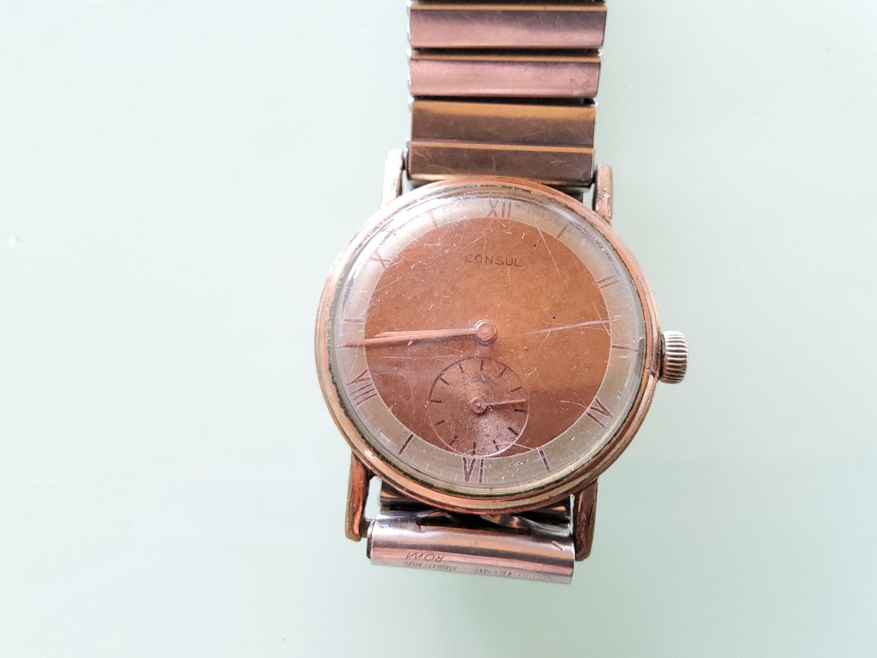 Uhren: Montre mécanique Consul  – Gebraucht aus Malleray von Broc-Mo 2