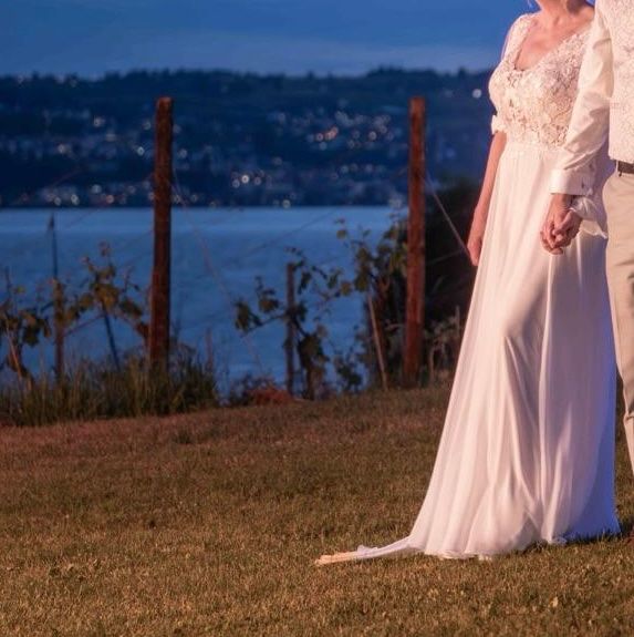 Vestiti: Brautkleid wie neu - Boho Style,  40-42, Brust D- Körbchen – Usato da Waltenschwil venduto da Laurel02 1