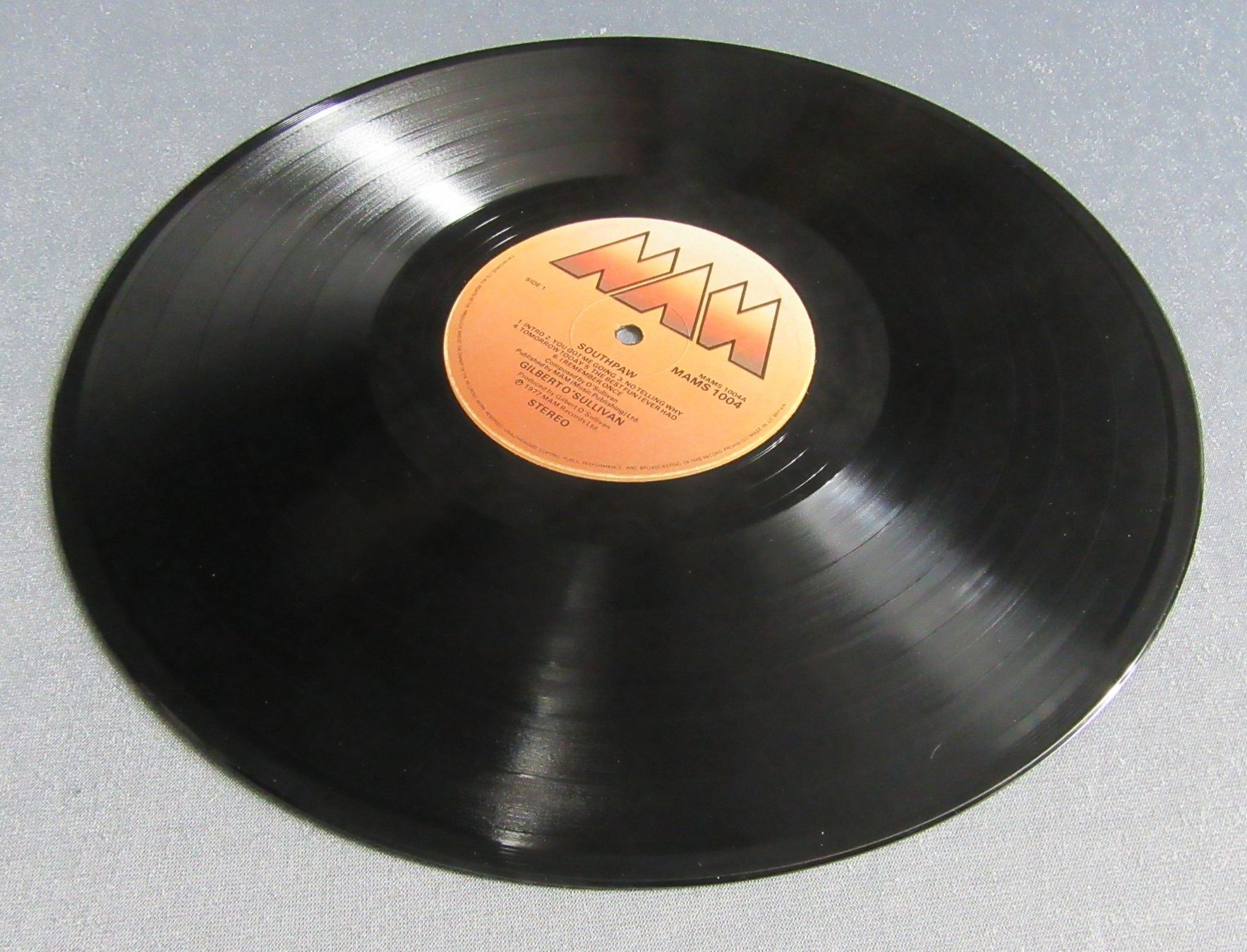 Dischi in vinile: Gilbert O'Sullivan - Southpaw - LP ab CHF 2.00 – Usato da Auenstein venduto da Padabimbim 4