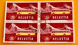  Viererblock Nr.315 Stempelt Bern 1953  