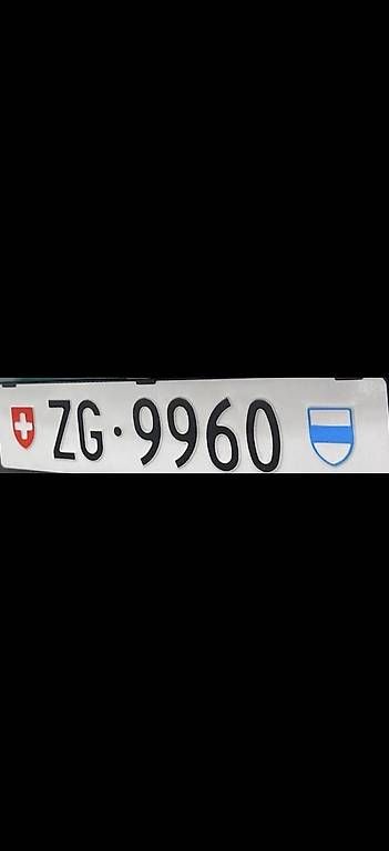 Ecriteaux: Kontrollschild ZG9960 – D'occasion à Bauma par gab_qb2m