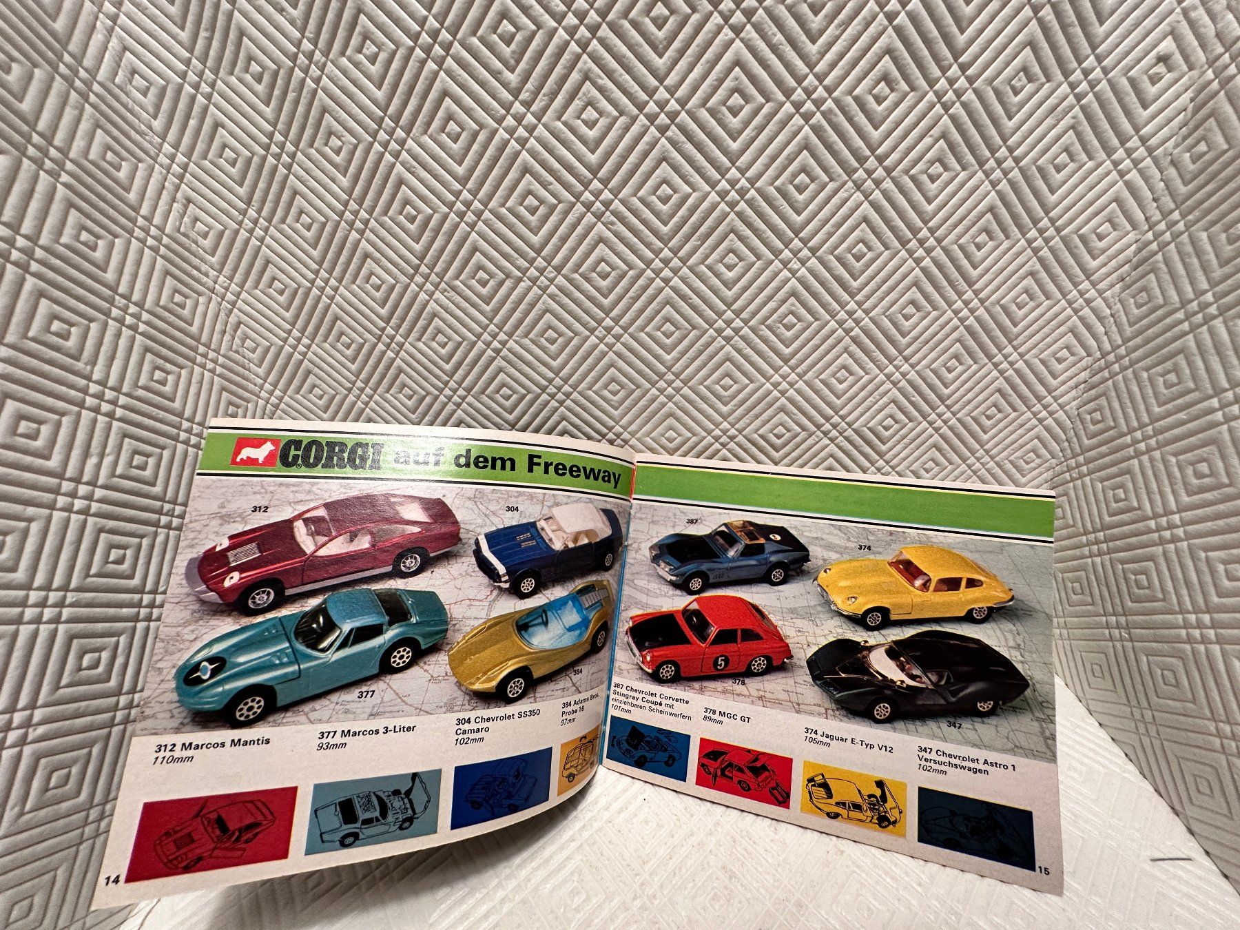 Corgi Toys Modellini d'auto: Corgi Toys Katalog 1973 – Usato da Seuzach venduto da Jage 3
