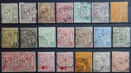 Monaco ex. Kat. 11-26 gest. 1891/1914 Kat. 138 Euro