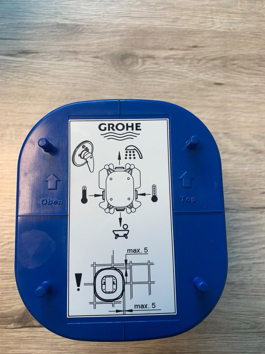 Grohe Docce: Grohe Rapido E Unterputz Grundkörper – Usato da Langenthal venduto da Brunnbach 2