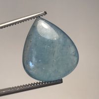 top Aquamarin Cabochon, 15 Karat, Santa Maria Farbe