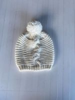 Bonnet blanc à mailles