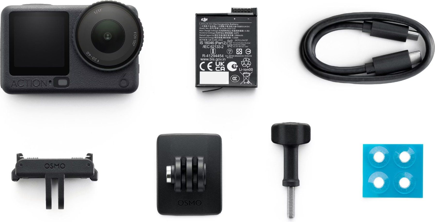 DJI Action Cam: DJI Osmo Action 6 Adventure Combo – Nuovo e nell'imballaggio originale da Langenthal venduto da Betaride 3