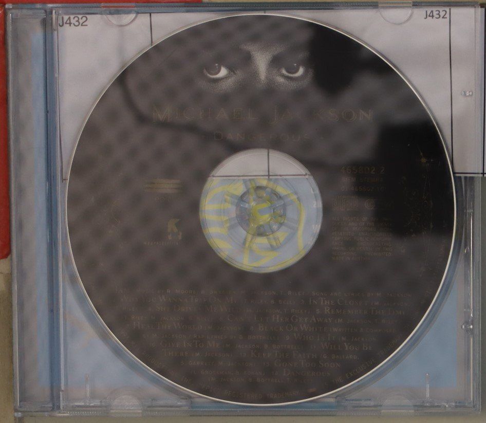 CDs: Michael Jackson – Dangerous – Gebraucht aus Luzern von CONTENTI