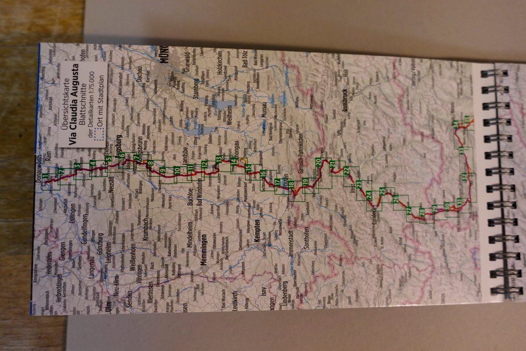 Libri: Rad Touren Buch Via Claudia Augusta – Usato da Chur venduto da JennyAlexander 3