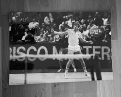 Grosses Foto Boris Becker 1986 in New York