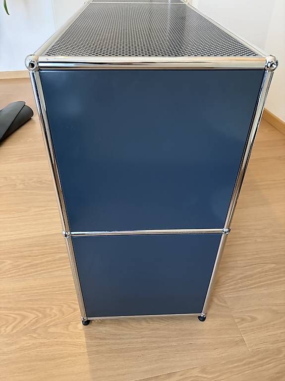 Scaffali: USM Haller Sideboard / Regal 2x2  Anthrazitgrau perforiert  – Usato da Basel venduto da jpw_7gqh 3