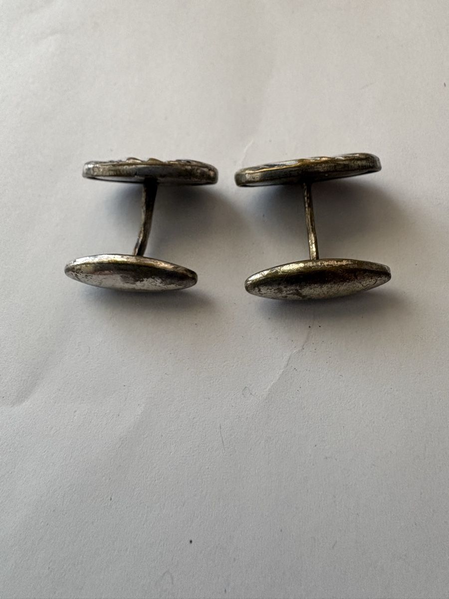 Gemelli: Boutons de manchette vintage argentés - Chic ! – Usato da Crans  Montana venduto da proff 3