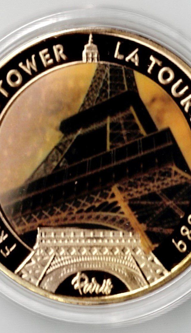 Medaillen: Eiffel Tower_La Tour Eiffel_1889_Medaille 3 – Neu (gemäss Beschreibung) aus Hombrechtikon von Fraese01 2