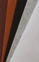 BASTELFILZ-SET, 5 PLATTEN, Filz felt Diy