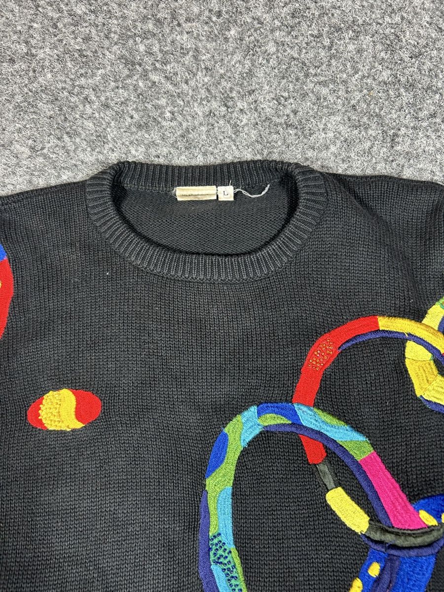 Pullover & Sweatshirts: 1990 pullover cotton multicolored  – Neu (gemäss Beschreibung) aus La Sagne NE von Matlasape 1