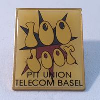 Z741 - Pin PTT Union Telecom BASEL  100 Joor