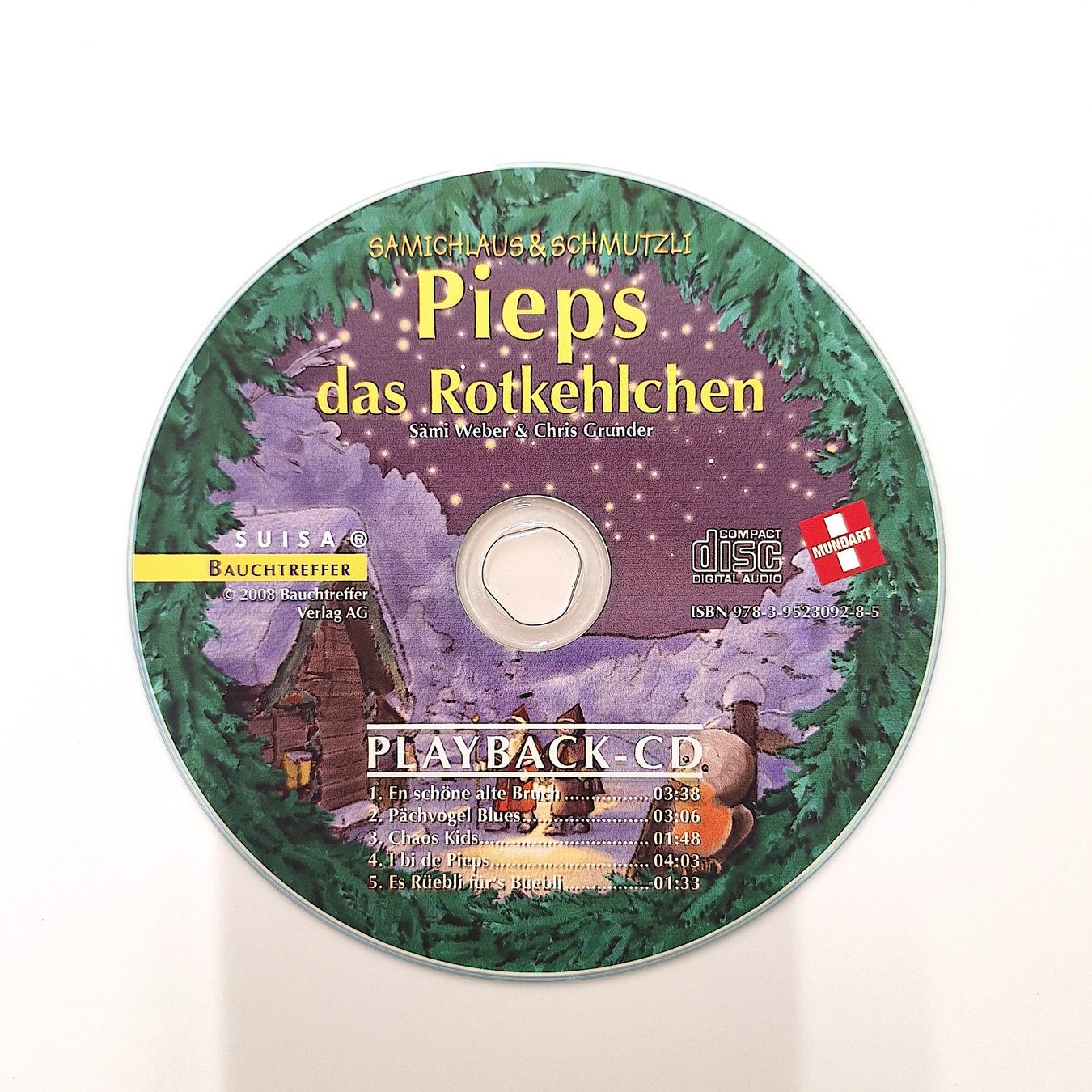 Libri: Pieps das Rotkehlchen - Notenheft mit Playback-CD – Usato da Basel venduto da Kunterbunt12 2