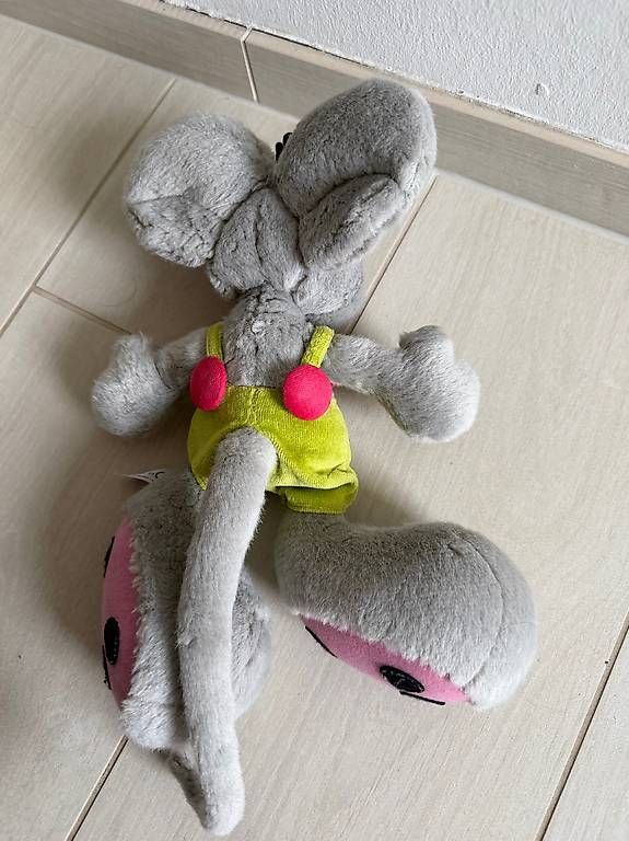 Giocattoli: Plüschtier Diddl Maus grau mit Latzhose – Usato da Rümlang venduto da sunschine_90 2