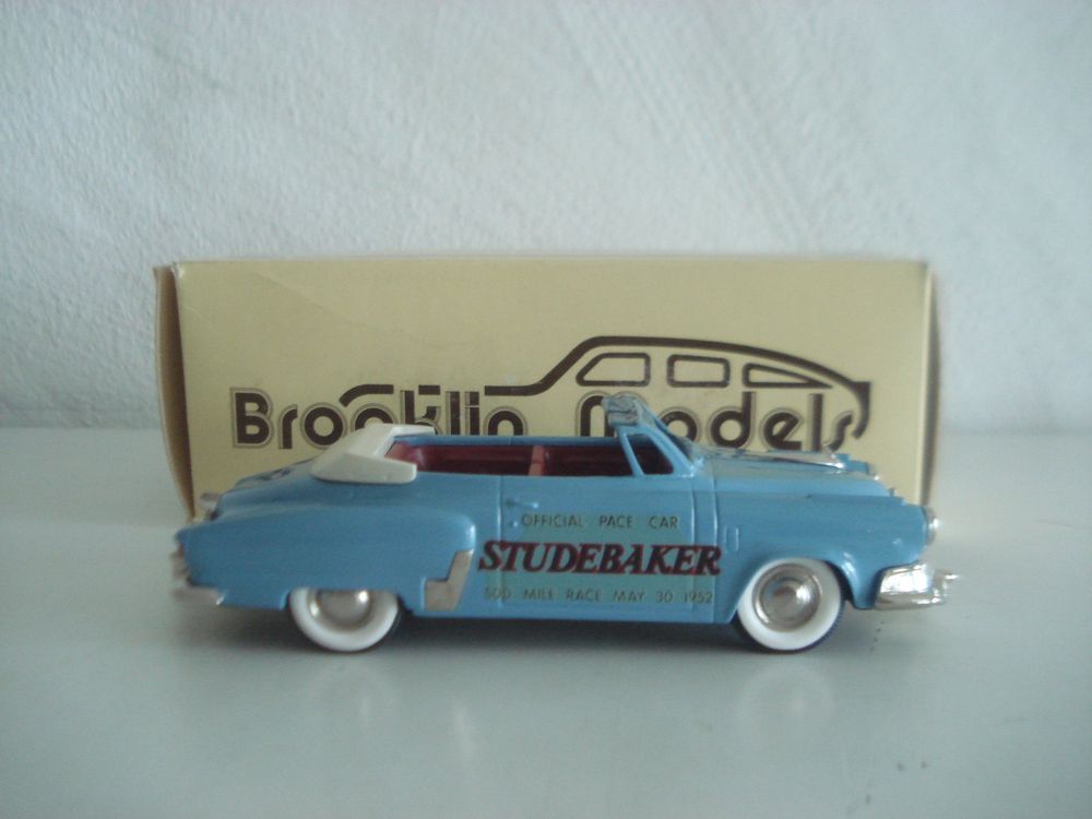 BROOKLIN BRK17X STUDEBAKER Commander Convertible Pace Car 1952 143
