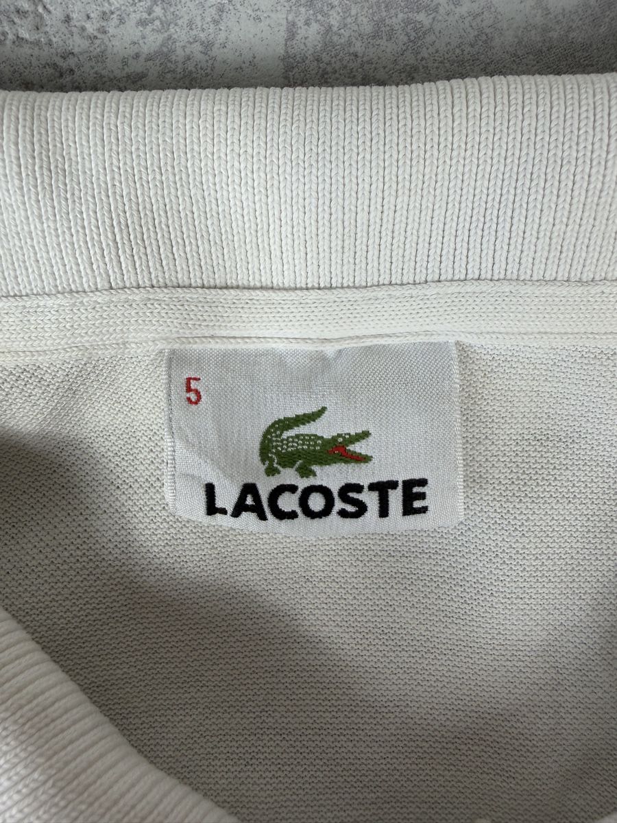 Lacoste Polo-Shirts: Polo Lacoste Blanc - L #46 – Neu (gemäss Beschreibung) aus Hauterive NE von Leo_o 2