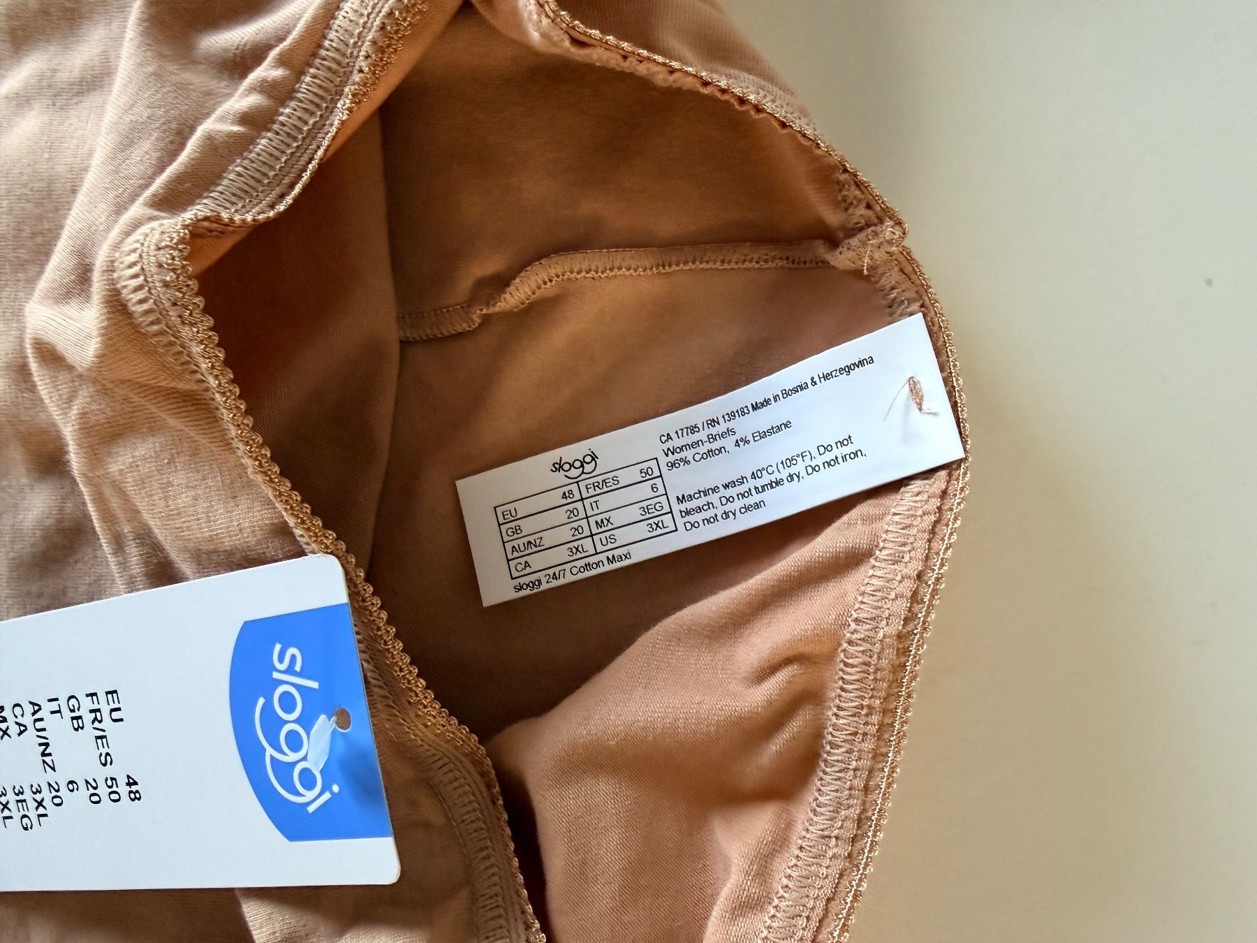 Sloggi Altra biancheria intima: SLOGGI, Slip MAXI Cotton, Grösse 48, Farbe Braun – Nuovo e nell'imballaggio originale da Rudolfstetten venduto da gst_g7xl 4