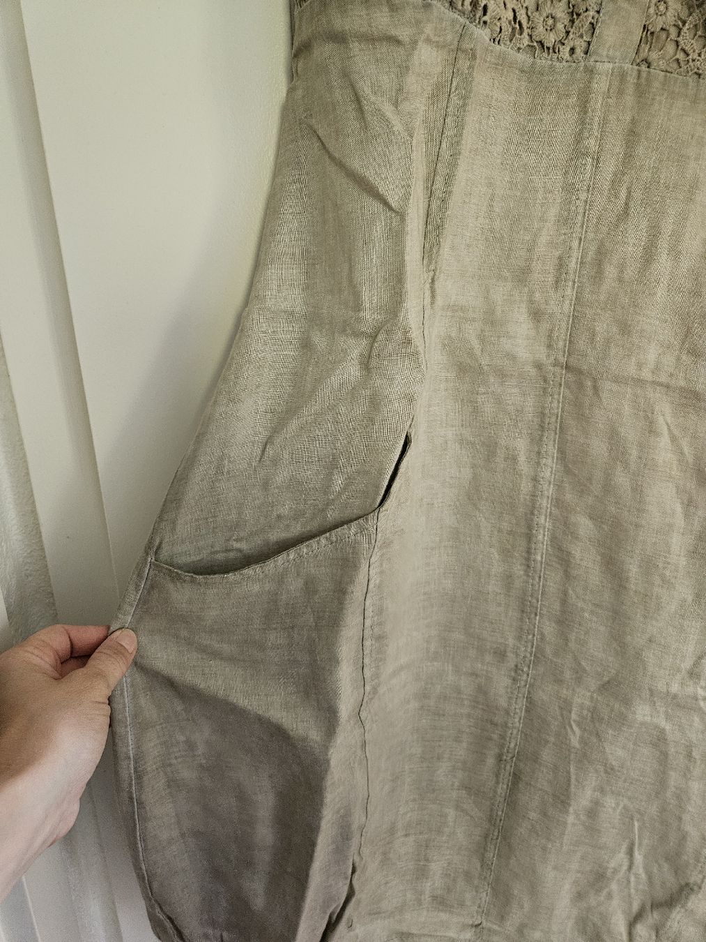 Vestiti: Leinenkleid Spitze  – Usato da Eschenbach SG venduto da MarThu 1