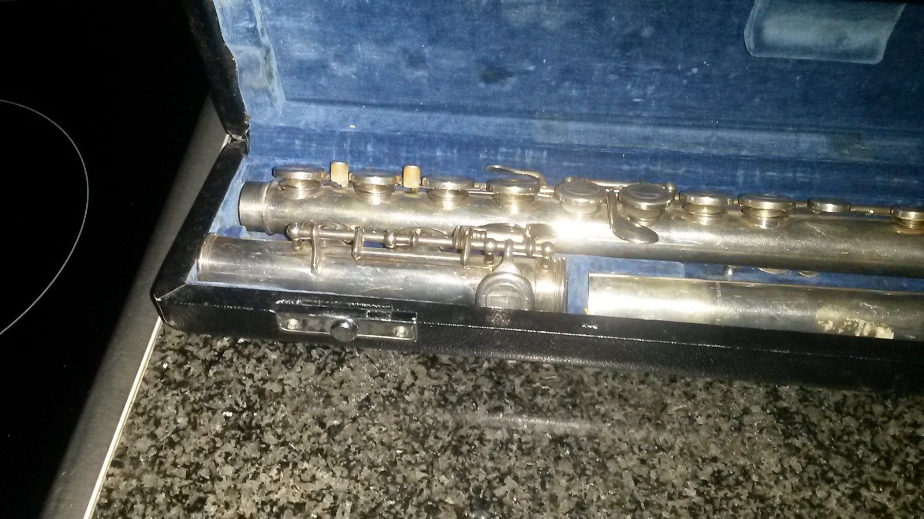 Musikinstrumente: HERNALS MODEL S 210 - Silber - Made in JAPAN – Defekt aus Lausanne von asdyx 5