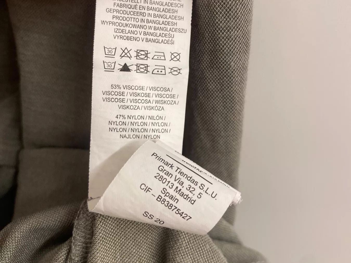 Primark Vestiti: Kleid gestuft oliv Gr. 46 - 48 – Usato da Pratteln venduto da a23_j2gs 7