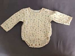 Neuer Body Blumenmuster Grösse 68