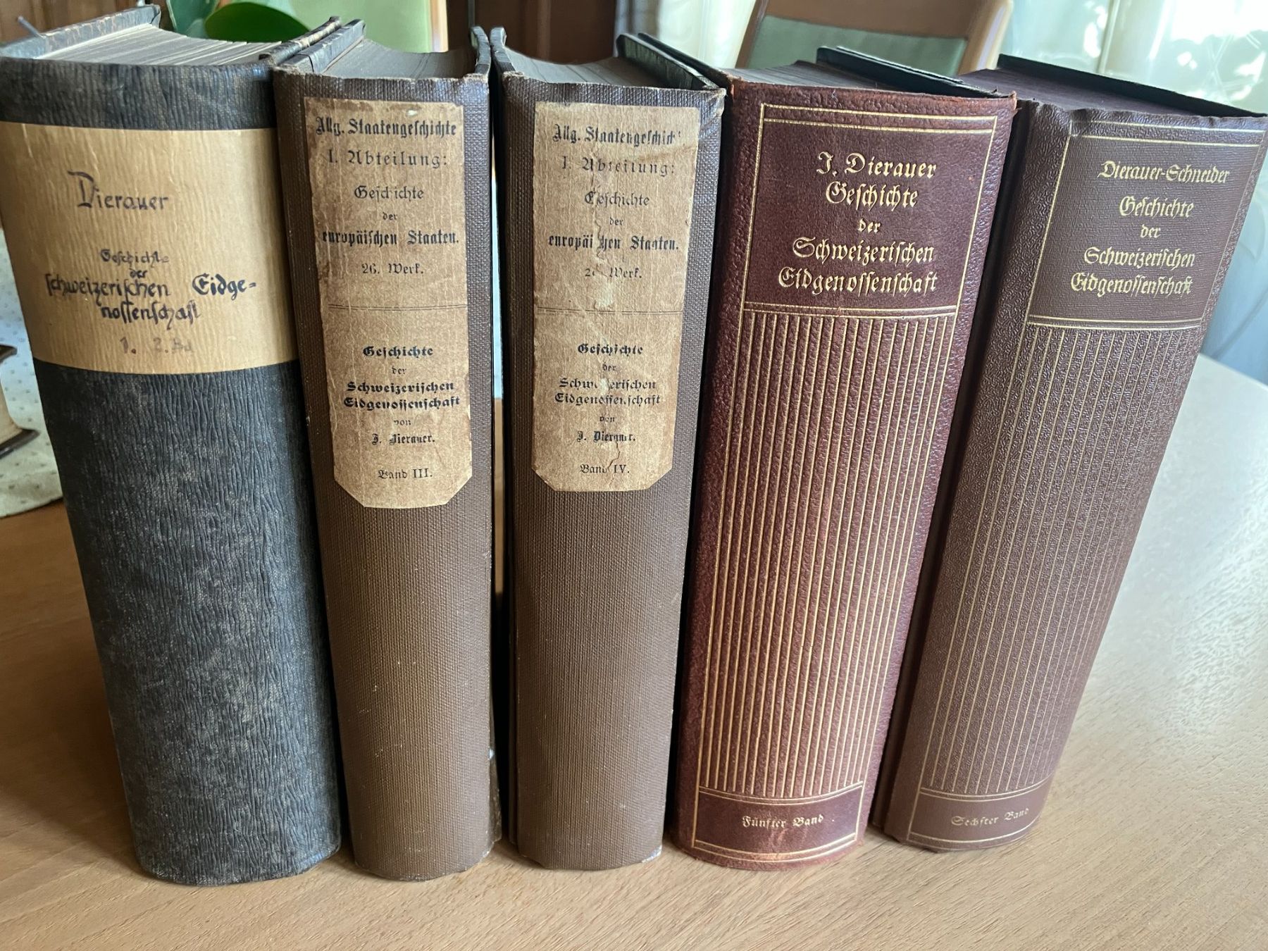 Bücher: Dierauer, Geschichte der schweizerischen Eidgenossenschaft – Gebraucht aus Männedorf von Amleto3