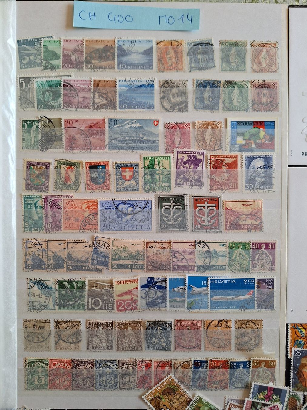 Alle Briefmarken: CH: 400 VERSCHIEDENE GESTEMPELTE (M014) – Gebraucht aus Genolier von Antoine30 2