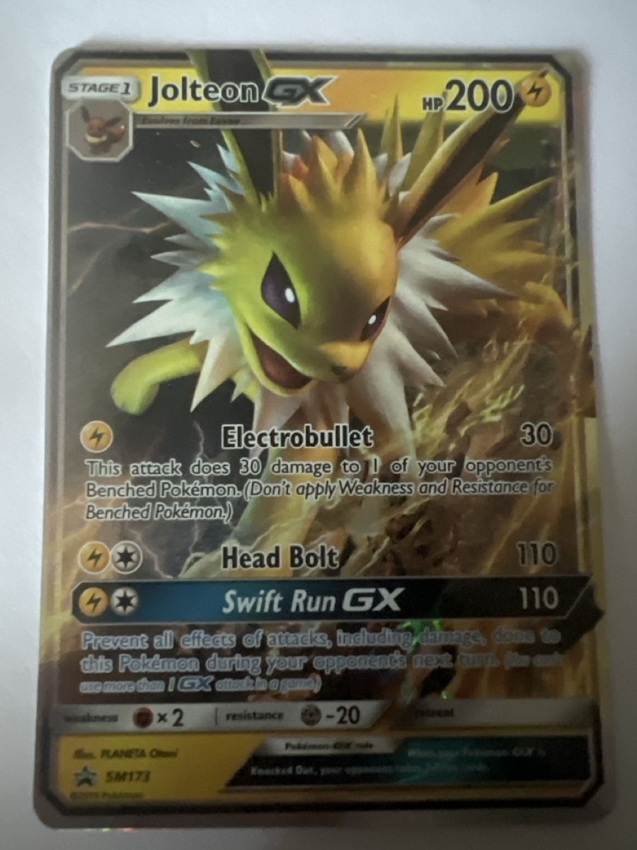 Pokémon Sammelbilder & Trading cards: Jolteon GX Pokémon  – Gebraucht aus Frauenfeld von mwguv